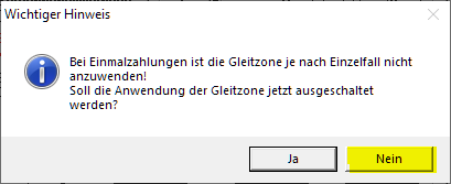 Abweichendes SV-Brutto eingeben